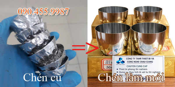 sửa chén platin