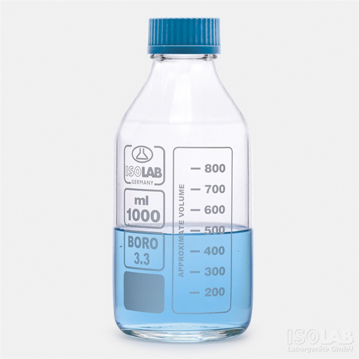 Chai thủy tinh nắp vặn isolab