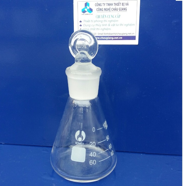 Bình tam giác có nút 100ml