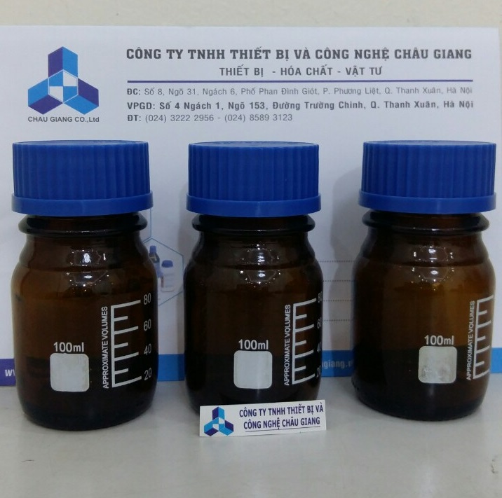 Chai trung tính 100ml màu nâu