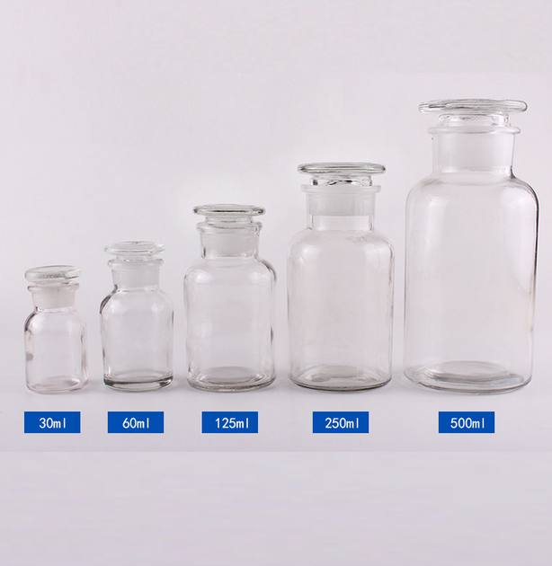 Chai trắng miệng rộng 250ml