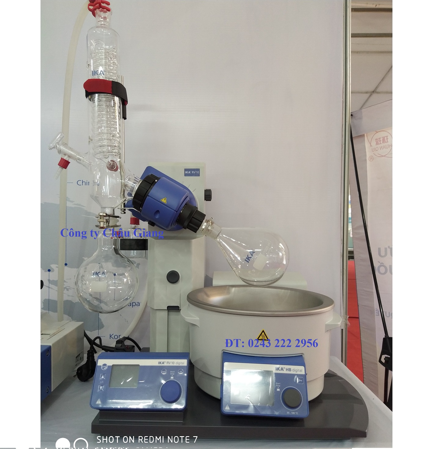 Máy cô quay chân không RV 10 V digital