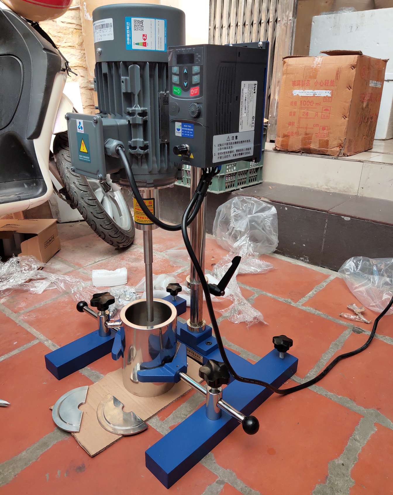 Máy phân tán sơn Biuged BGD750/2