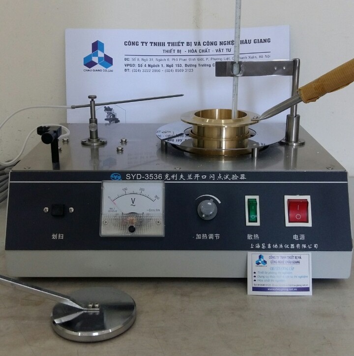 Máy xác định điểm chớp cháy cốc hở SYD3536