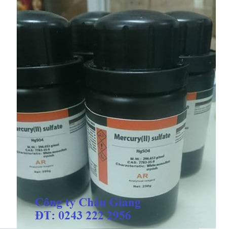 Thủy ngân sunphat - HgSO4 – Mercury Sulfate - Xilong, JHD