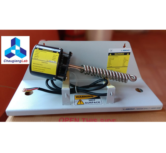 Thanh đốt kim loại, thanh điện trở kim loại, thanh gia nhiệt kim loại dùng cho máy cất nước 1 lần Laboid LWDB-400M