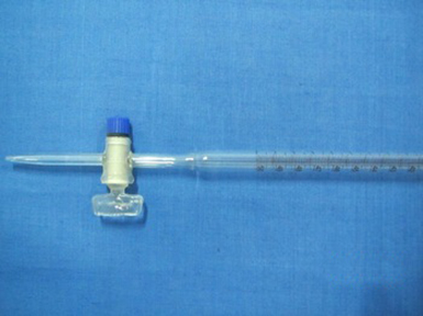 Buret không bạc có khóa nhựa 50ml