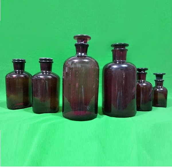 Chai nâu miệng hẹp 500ml