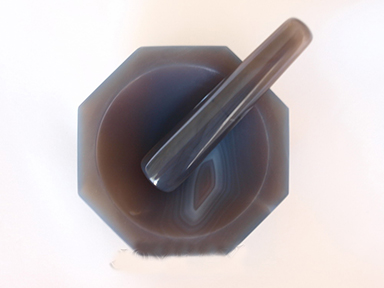 Cối chày mã não fi 10cm