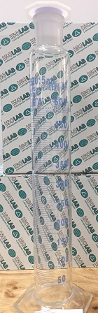 Ống đong thủy tinh có nút