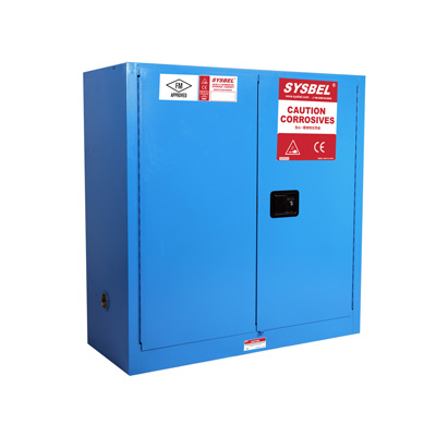 Tủ chứa dung môi gây ăn mòn 45 Gallon, cửa tự đóng